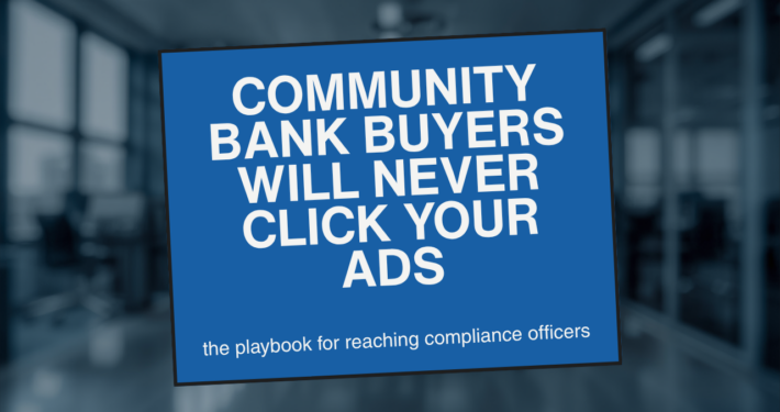 Community bank marketing strategy for buyers won't click your ads — by GO Digtl